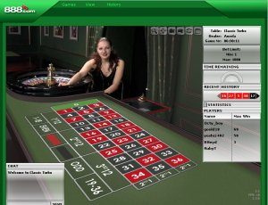 Casinator offers players live dealer online roulette